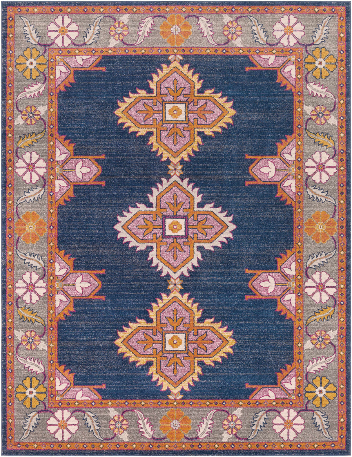 Kaitlyn Navy Area Rug