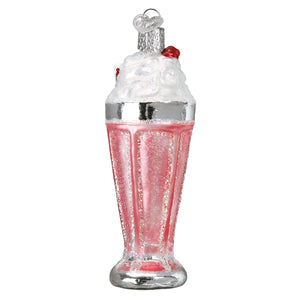 Milkshake Glass Ornament