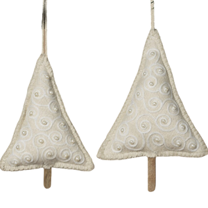 Fabric Tree Ornament -