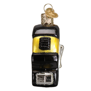 Tape Measure Glass Ornament