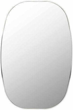 Kopparberg Metallic Silver Gold Frame Round Mirror