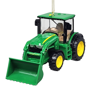 John Deere 680R Diesel Tractor with Loader Ornament