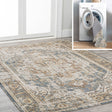 Keesha-Bold-Distressed-Medallion-Low-Pile-Machine-Washable-Area-Rug-Area-Rugs