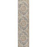 Keesha Bold Distressed Medallion Low - Pile Machine - Washable Runner Rug - Tuesday Morning - Runner Rugs