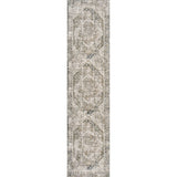 Keesha Bold Distressed Medallion Low - Pile Machine - Washable Runner Rug - Tuesday Morning - Runner Rugs