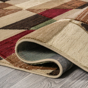 Kehoe Retro Diamonds Geometric Area Rug - Tuesday Morning - Area Rugs