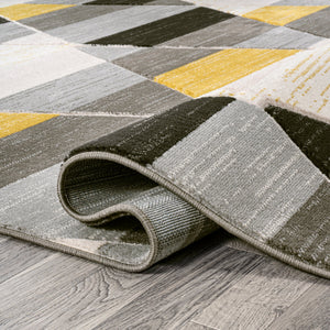 Kehoe Retro Diamonds Geometric Area Rug - Tuesday Morning - Area Rugs
