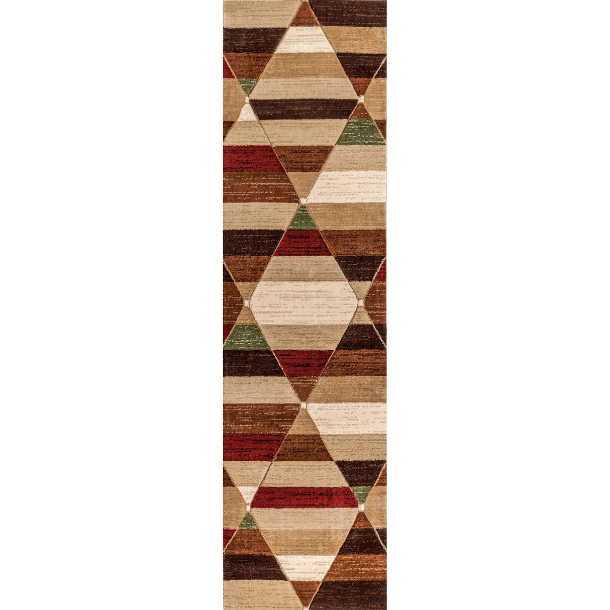 Kehoe Retro Diamonds Geometric Runner Rug - Tuesday Morning - Runner Rugs