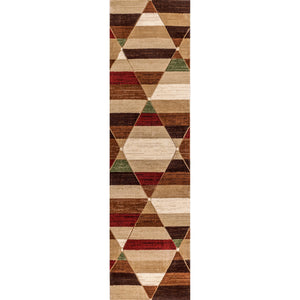 Kehoe Retro Diamonds Geometric Runner Rug - Tuesday Morning - Runner Rugs