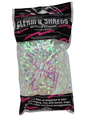 Gleam'n  Shreds Metallic Strands  - Opalescent