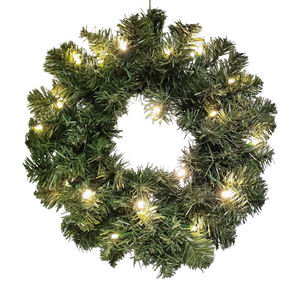 Imperial Wreath - 14 Inch - LED Lighted