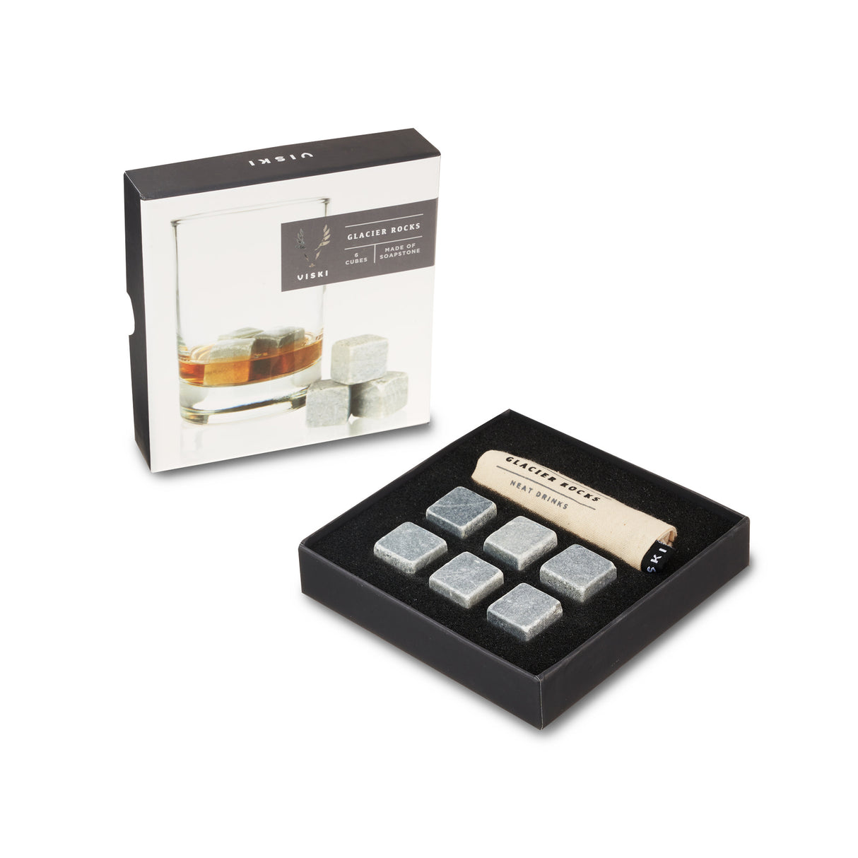 Glacier-rocks®-soapstone-cubes-by-viski®-Ice-Buckets