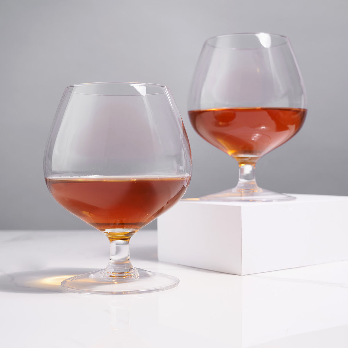 Raye crystal wingback brandy glasses viski®