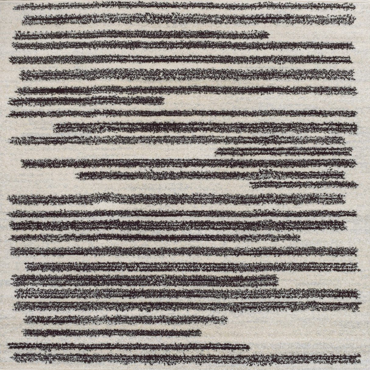 Khalil Modern Berber Stripe Square Area Rug - Tuesday Morning - Area Rugs