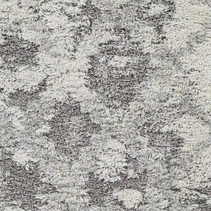 Kilgetty Gray Cloudy Shag Rug