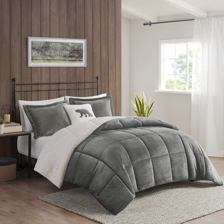 King-plush-to-sherpa-down-alternative-comforter-set-Quilts-&-Comforters
