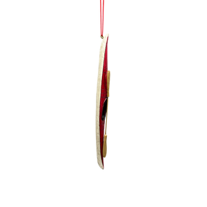 Kayak Ornament - Red