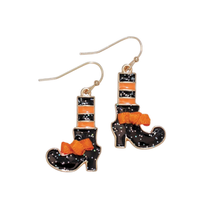 Witchy Boots Earrings