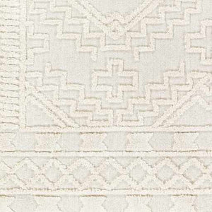 Kalkan High/Low Pile Rug with Tassels - Clearance