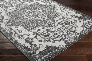 Charcoal Kilmacolm Indoor & Outdoor Area Rug - Clearance