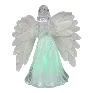 Lighted Acrylic Angel - Praying