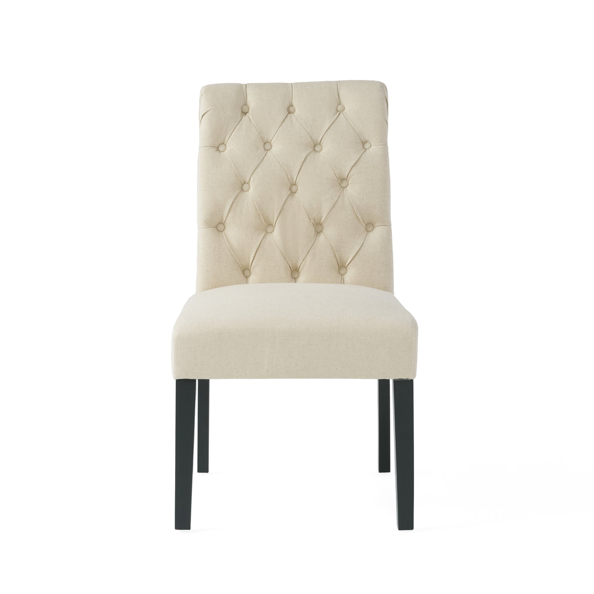 Broxton Tufted Rooltop Dining Chairs, Set of 2