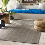 Kempston Gray Hand Woven Rug - Clearance