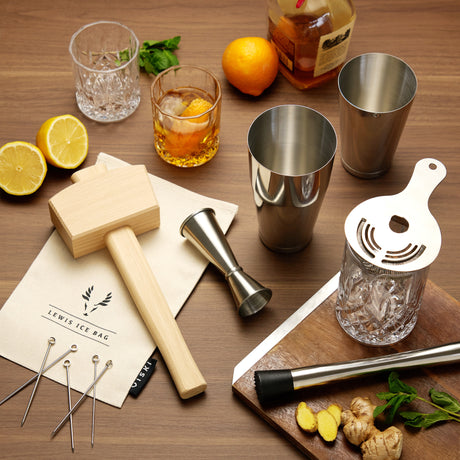 17-piece-stainless-steel-barware-set-in-silver-viski®-Cocktail-&-Barware-Tool-Sets