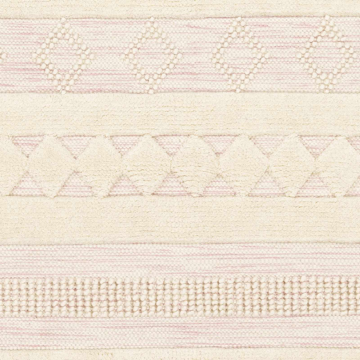Knapp Pink Wool Rug - Clearance