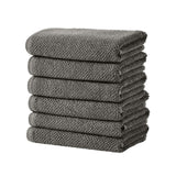 Cotton textured bath towel set - acacia collection