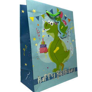 Dinosaur Birthday Gift Bag