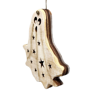 Spooky Starry Ghost Ornament