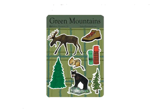 Vermont Green Mountains Sticker Sheet