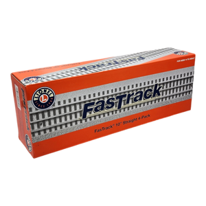 O-Gauge FasTrack 10” Straight - 4 Pack