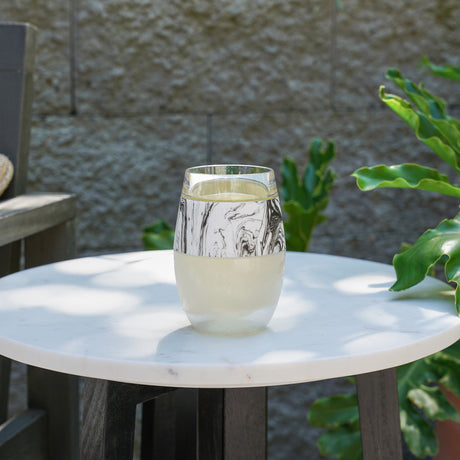 Wine-freeze™-in-black-swirl-single-by-host®-Wine-Glasses