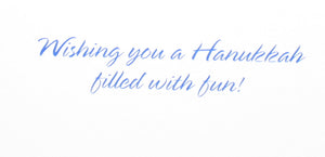 Hanukkah Dreidle Card