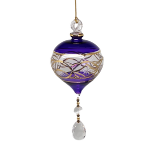 Royal Amethyst Teardrop Chandelier