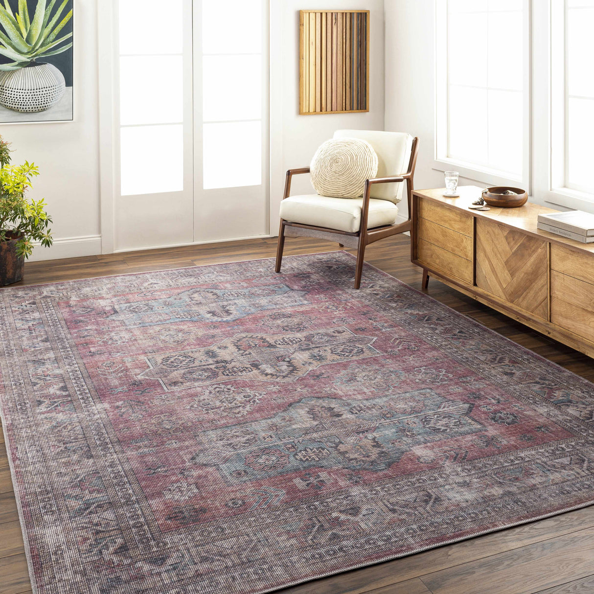 Konak Washable Area Rug - Clearance