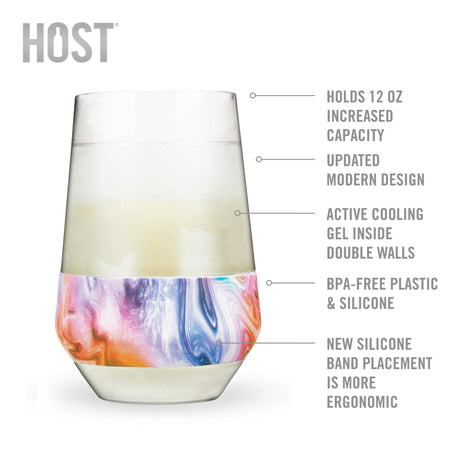 Wine freeze™ xl cup in unicorn by host®