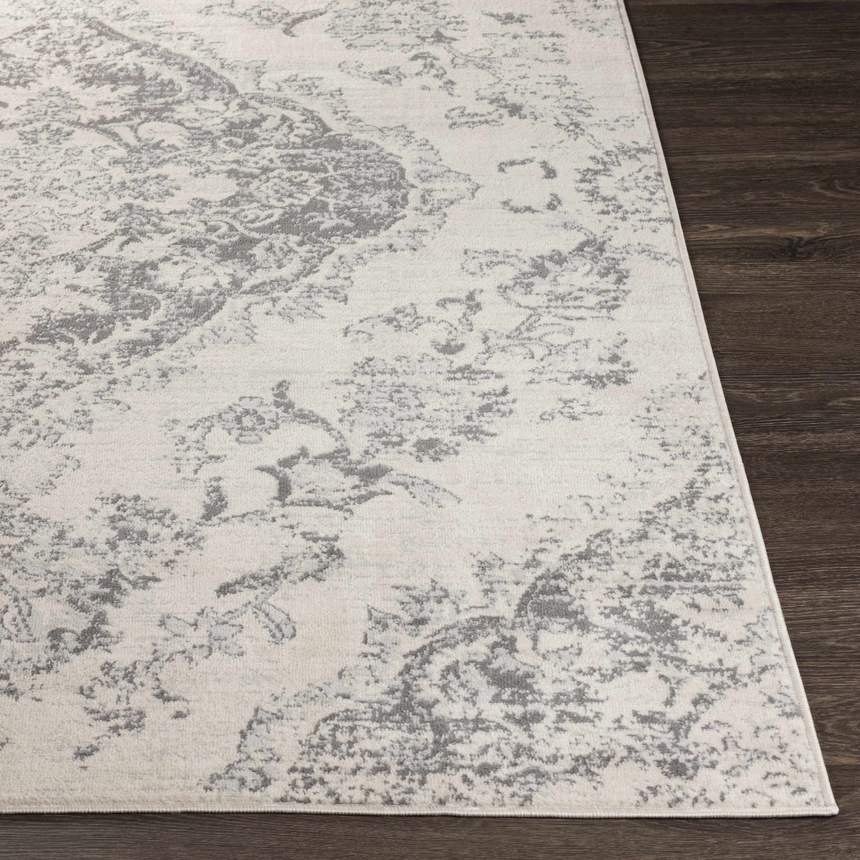 Cream Gray Wallsburg Area Rug - Clearance