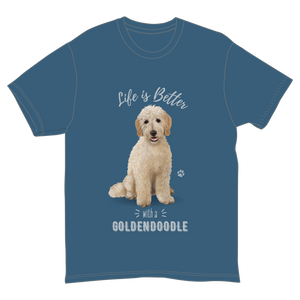 Life is Better with a Goldendoodle T-Shirt -
