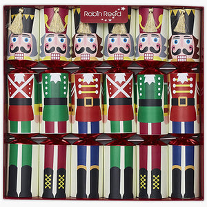 Racing-Nutcracker-Christmas-Party-Crackers-Set-of-6-Housewares->>-Paper-Goods->>-Poppers-and-Crackers