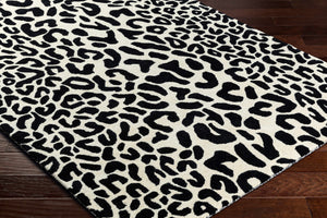 Kass Leopard Print Area Rug - Clearance