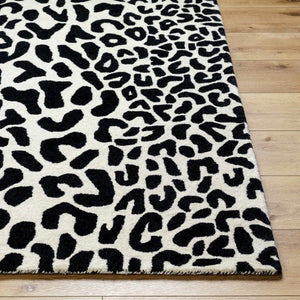 Kass Leopard Print Area Rug - Clearance