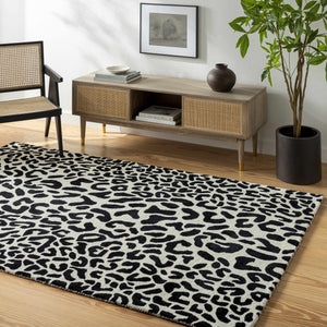 Kass Leopard Print Area Rug - Clearance