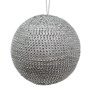 Mirror Sequin Oversized Ball Ornament -