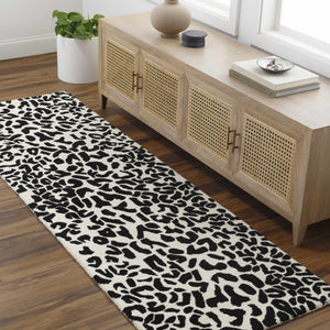 Kass Leopard Print Area Rug - Clearance