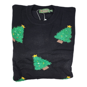 Festive Christmas Sweatershirt  - Tinsle Tree -