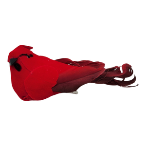 Set of 6 Clip-on Cardinal ornament - 4.5 Inch