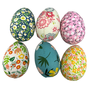 Spring Eggs Decoration  Set of 6